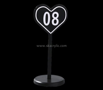 Customized acrylic table number holders SH-298