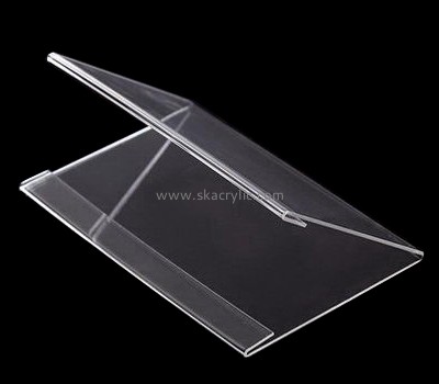 Acrylic products manufacturer customize acrylic table top sign holder SH-224