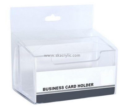 Wholesale acrylic brochure holder square business card holder plastic paper holder BH-106