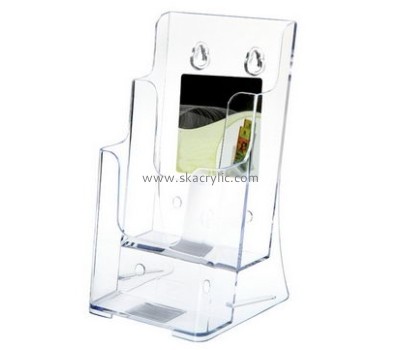 Customized acrylic wall hanging business card holder acrylic name card holder square business card holder BH-114