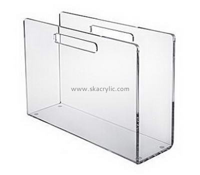 Wholesale acrylic brochure holder floor stand clear holder file a4 clear holder file a4 BH-127