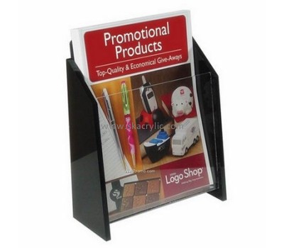 Wholesale acrylic book holder acrylic magazine holder brochure holder floor stand BH-143