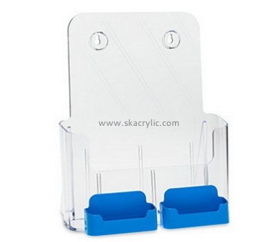 Custom design acrylic leaflet display stand wall mounted brochure holders leaflet stands BH-181