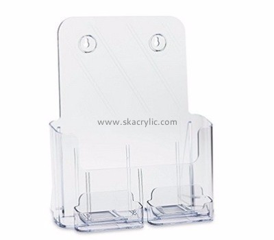 Custom acrylic cheap brochure holders pamphlet holder brochure display stands BH-187