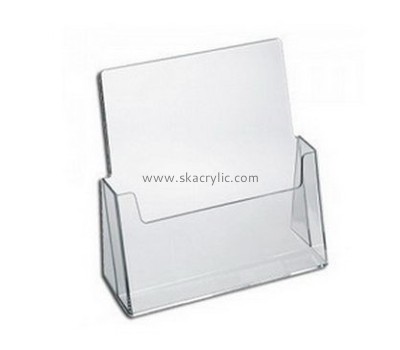 Custom acrylic pamphlet holders clear brochure holder flyer stands BH-233