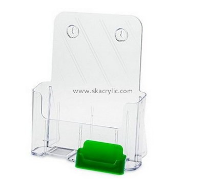 Customized acrylic flyer display stand wall magazine holder brochure holders and displays BH-256