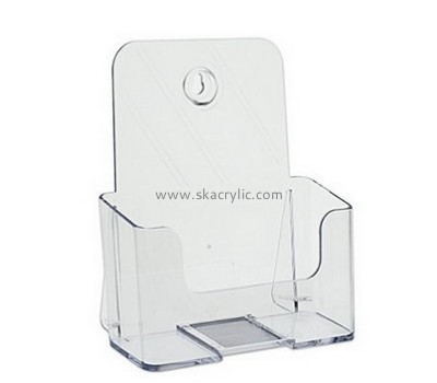 Customized wall mount literature holder wall magazine holder display racks for brochures BH-317