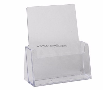 Custom acrylic plastic counter literature flyer displays stands BH-355