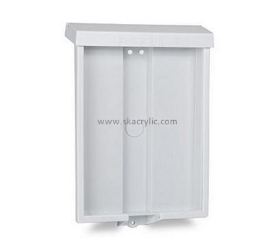 Acrylic products manufacturer custom outdoor leaflet holders brochure dispensers wall mounted BH-484