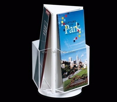 Acrylic manufacturers customized acrylic brochure holder racks for trade shows BH-754
