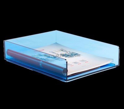 Plexiglass manufacturer customized acrylic desk file holder BH-759