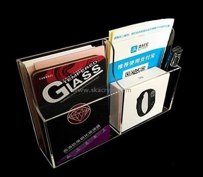 Plastic manufacturers custom brochure pamphlet display cases BH-800
