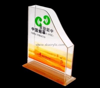 Plastic manufacturing companies custom acrylic plastic file holder BH-846