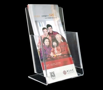 Plastic suppliers custom acrylic and plastic brochure holder stand BH-874