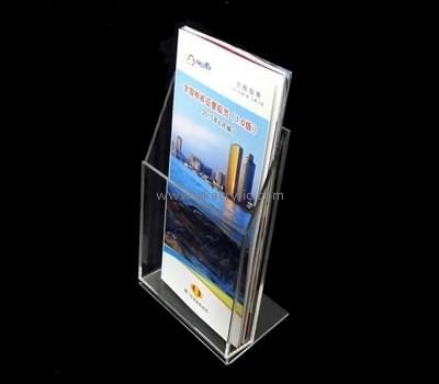 Complete plastic fabricators custom clear acrylic flyer holder stand BH-911