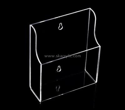 Plastic manufacturers custom acrylic wall mount sign display holder BH-913