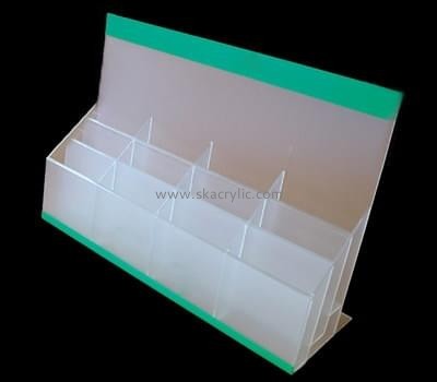 Plastic distributors and fabricators custom acrylic brochure racks holders BH-1058