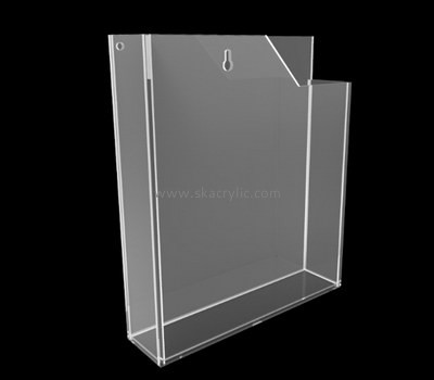 Customize acrylic pamphlet holder wall mount BH-1187