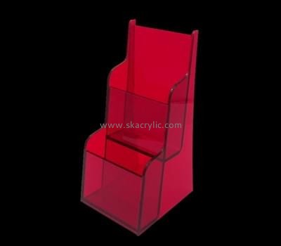 Customize acrylic two tier brochure holder BH-1395