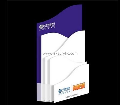 Customize acrylic a4 free standing leaflet holder BH-1561