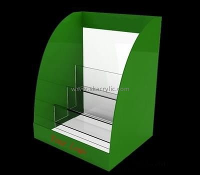 Customize lucite stand up brochure holder BH-1613
