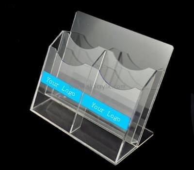 Customize lucite pamphlet size literature holder BH-1612