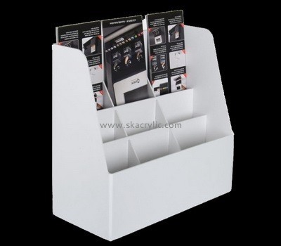 Customize plexiglass tiered brochure holder BH-1782