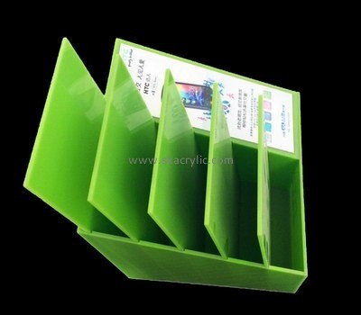 Customize lucite free standing brochure holder BH-1992