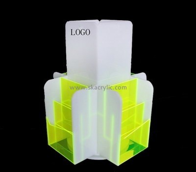 Customize plexiglass multi pocket brochure holder BH-2030