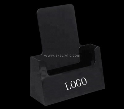 Custom black acrylic A5 pamphlet holder BH-2143