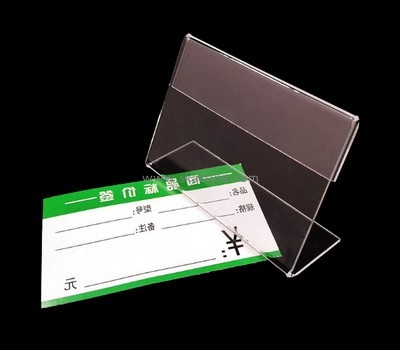 Custom acrylic price tag holder SH-685