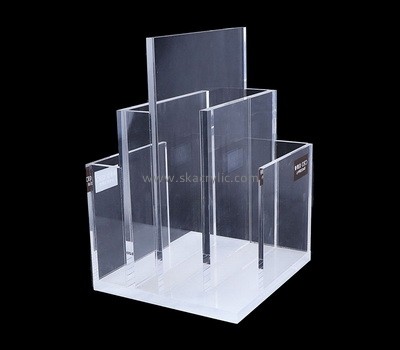 Plexiglass manufacturer customize perspex brochure holders acrylic pamphlet holders BH-2269