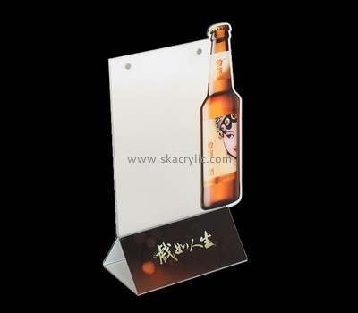 OEM supplier customized tabletop acrylic sign holder SH-725