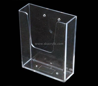 Customize lucite literature holder for wall BH-1843