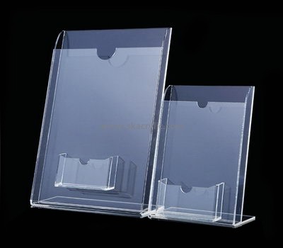 Customize plexiglass standing literature holder BH-1788