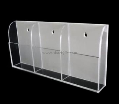 Customize lucite a5 brochure holder wall mounted BH-1767