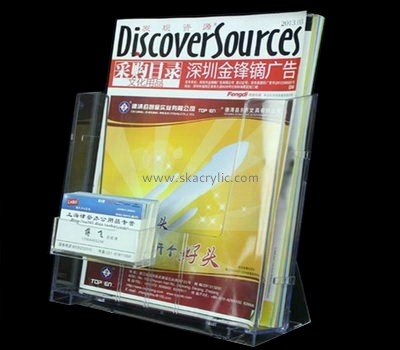 Customize acrylic thin magazine holder BH-1685