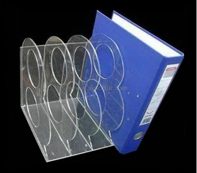 Customize acrylic standing file folder holder BH-1683