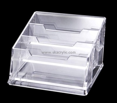 Factory wholesale acrylic business card holder or name card holder BH-026