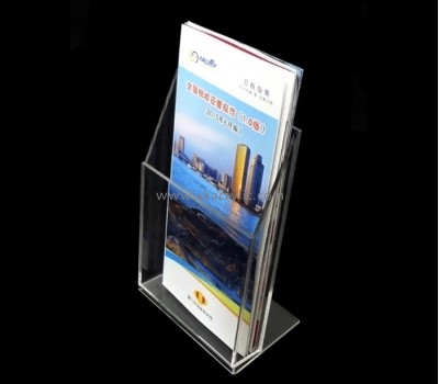 Factory wholesale acrylic plastic folding card holder BH-025