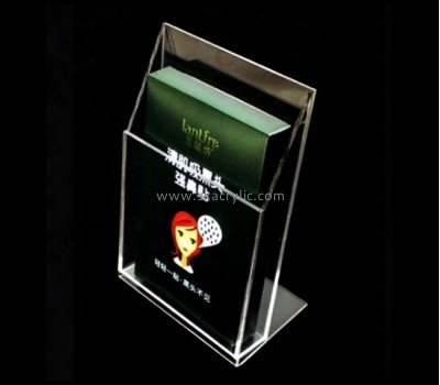 Factory hot sale acrylic brochure holder plastic document holder a4 clear file folder document holder BH-060