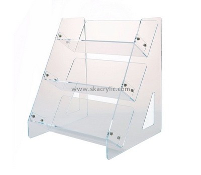 Hot sale acrylic brochure holder standee a4 clear file folder document holder clear plastic document holder BH-140