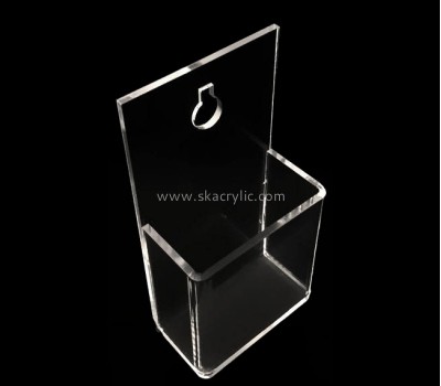 China acrylic manufacturer customized wall mount acrylic brochure holders literature display BH-494