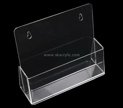 Acrylic manufacturers customized acrylic business card holder wall mount BH-501