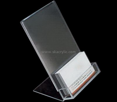 Display manufacturers customized clear flyer brochure business card holder BH-543