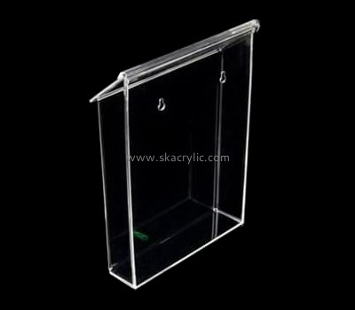 Lucite manufacturer customized outdoor leaflet outdoor literature holders wall mounted BH-558