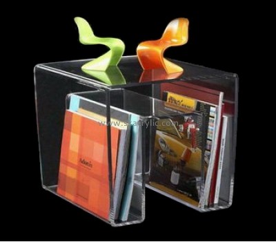 Perspex manufacturers customized flyer holder magazine stand BH-572