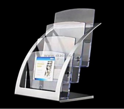 Lucite manufacturer customized acrylic flyer stand brochure holder BH-616