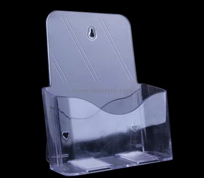 Acrylic products manufacturer customized acrylic wall leaflet holder BH-622