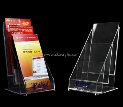 Perspex manufacturers customized plastic literature display holders BH-623